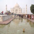 Rush at Taj Mahal