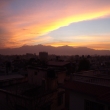 Kathmandu in sunset